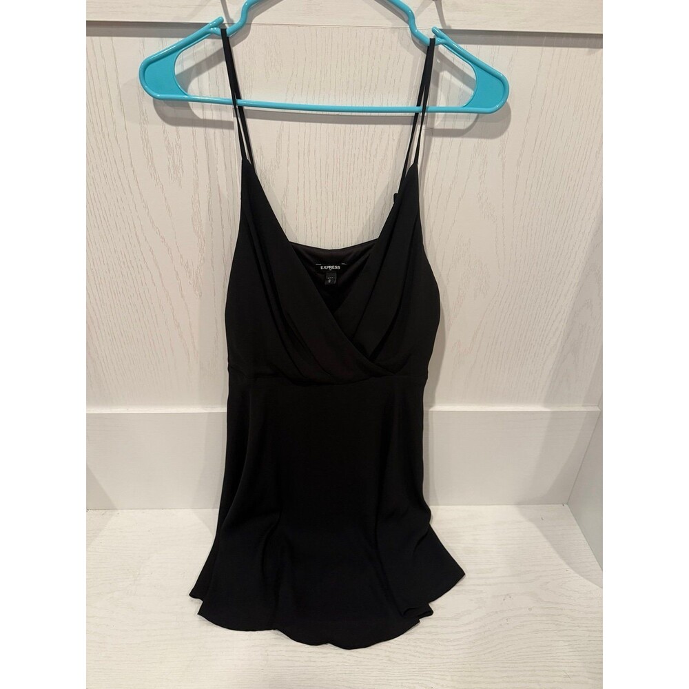 Express black slip dress size medium NEW NWT